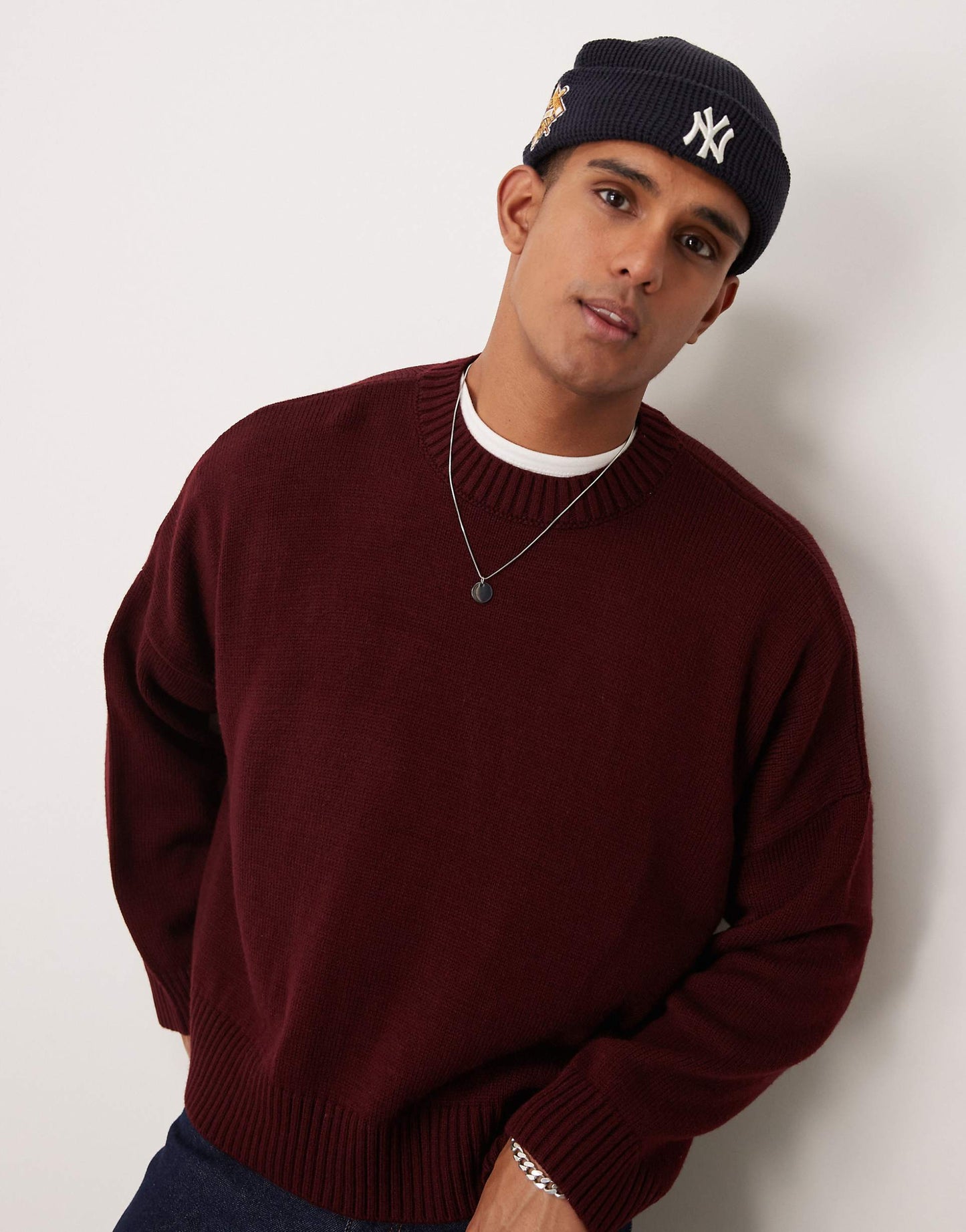 Super Oversized Boxy Fit Knitted Jumper