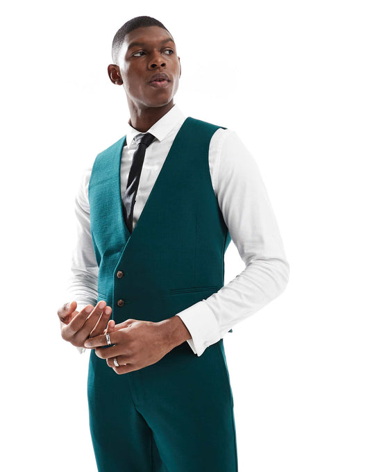 Skinny Suit Waistcoat