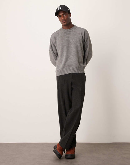 Super Oversized Boxy Fit Knitted Jumper