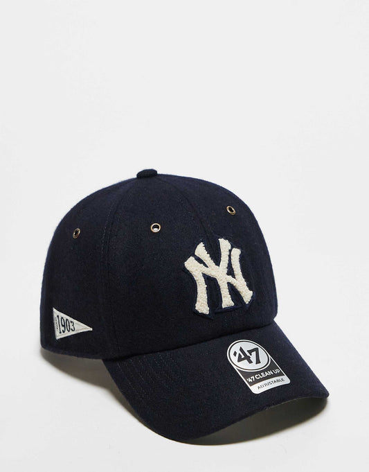 Ny Yankees Motif Clean Up Cap