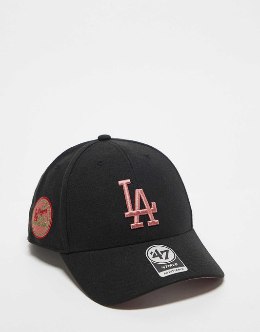 La Dodgers Contrast Clean Up Badge Cap