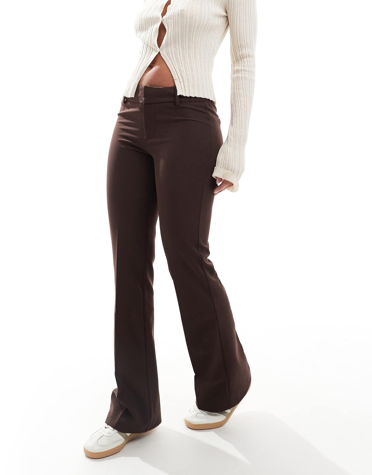 Flared Tailored Trousers
