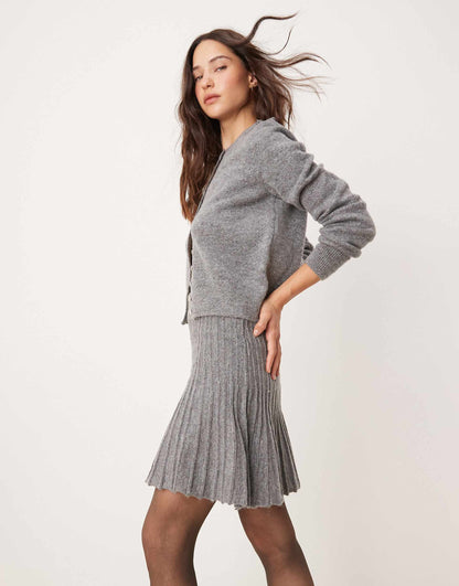 Knitted Mini Skirt Co-Ord