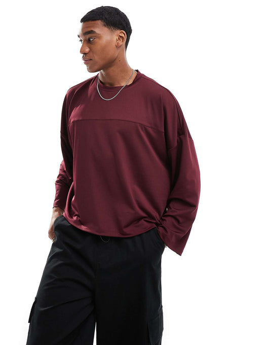Extreme Oversized Boxy Long Sleeve T-Shirt