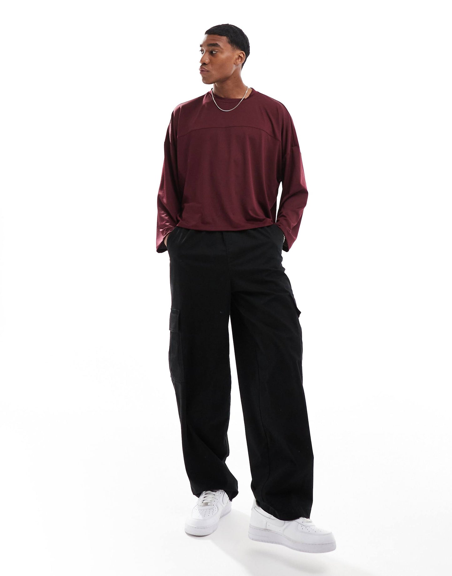 Extreme Oversized Boxy Long Sleeve T-Shirt