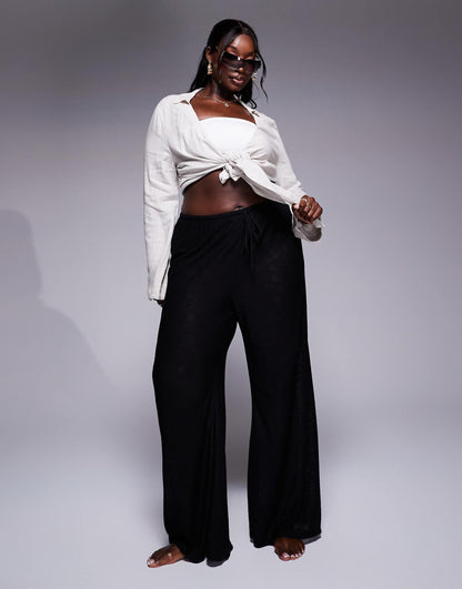 Curve Knit Beach Trouser