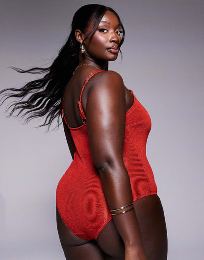 Curve Crinkle Swimsuit