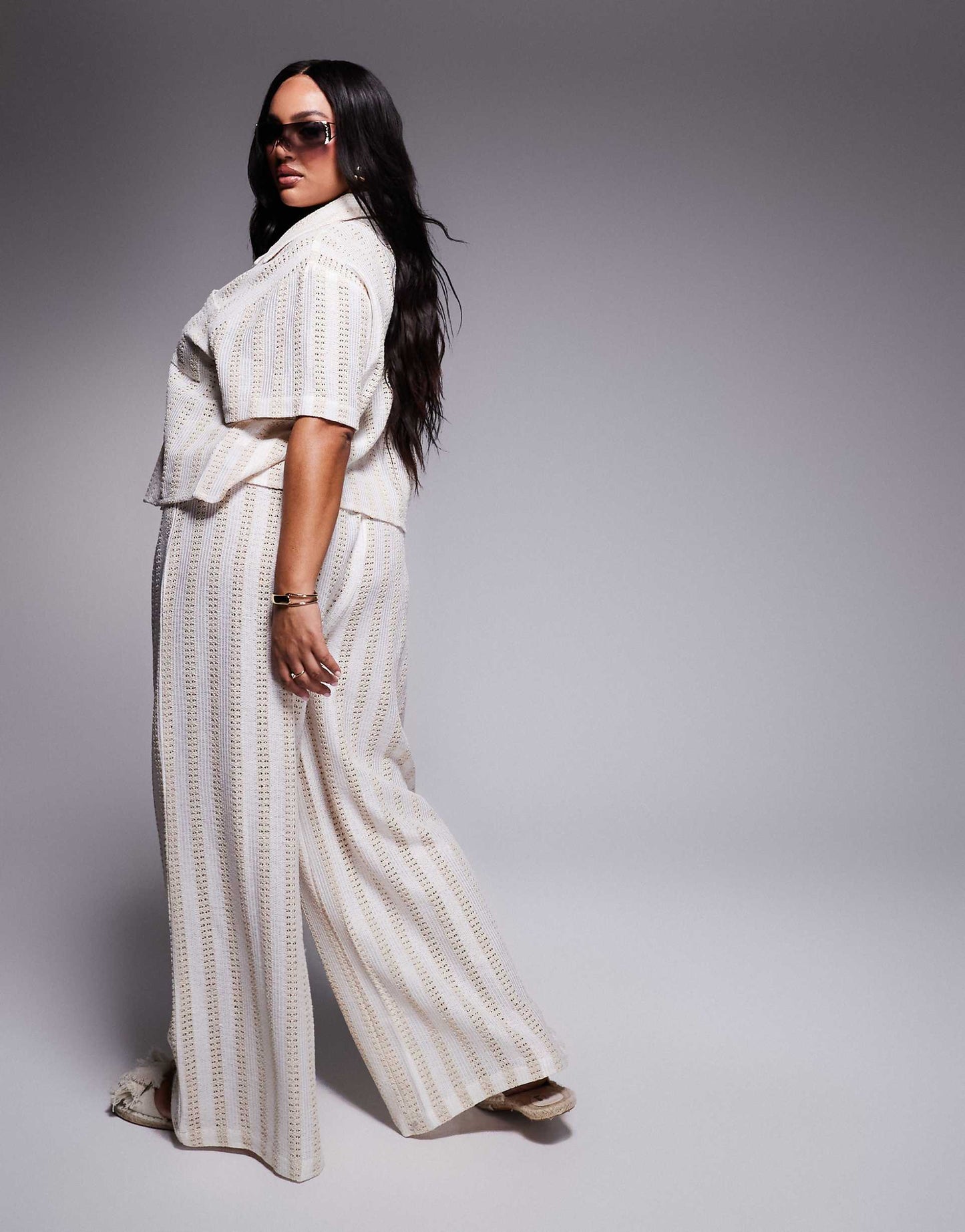 Curve Crochet Trousers