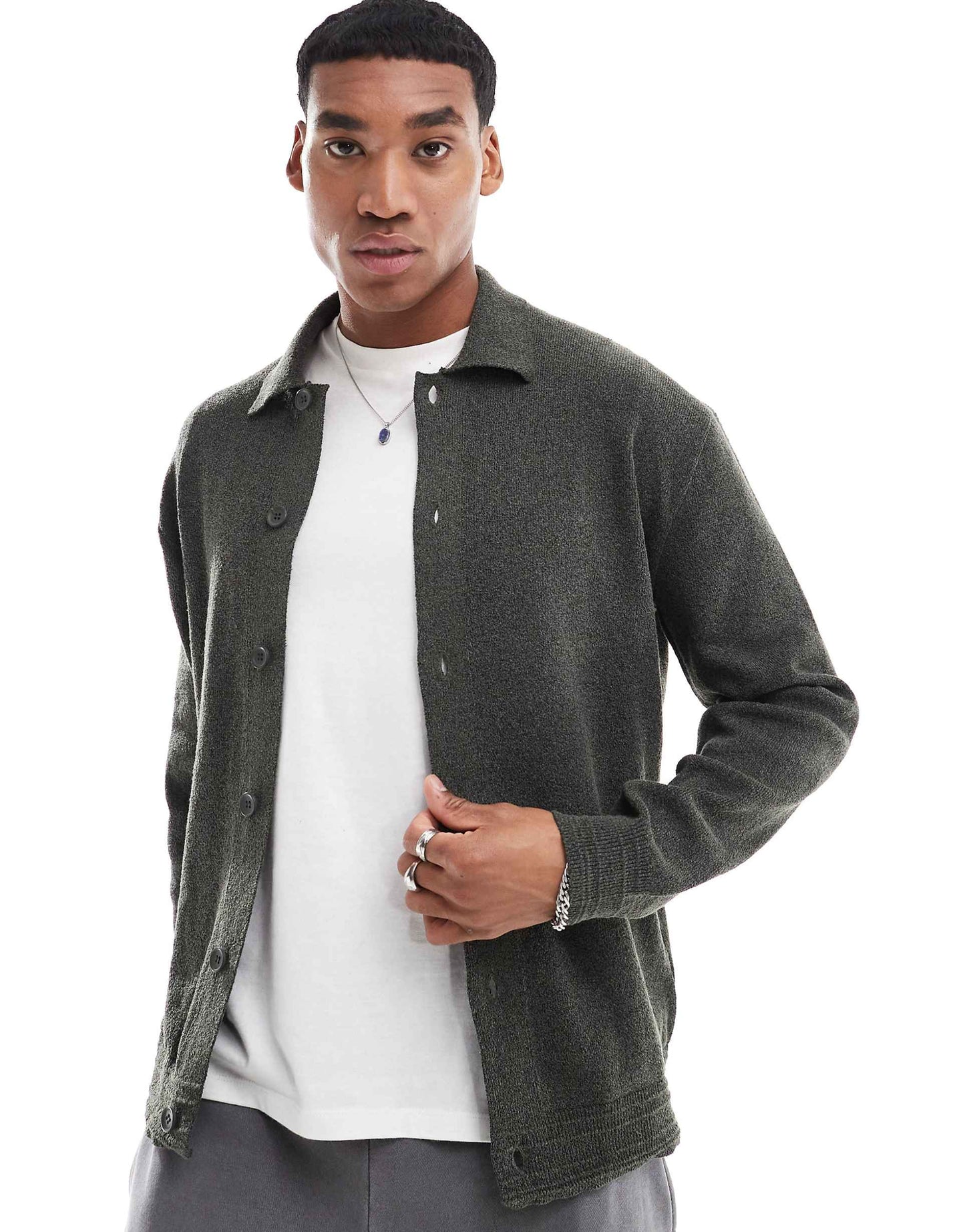 Collared Cardigan