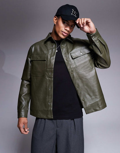 Pu Overshirt
