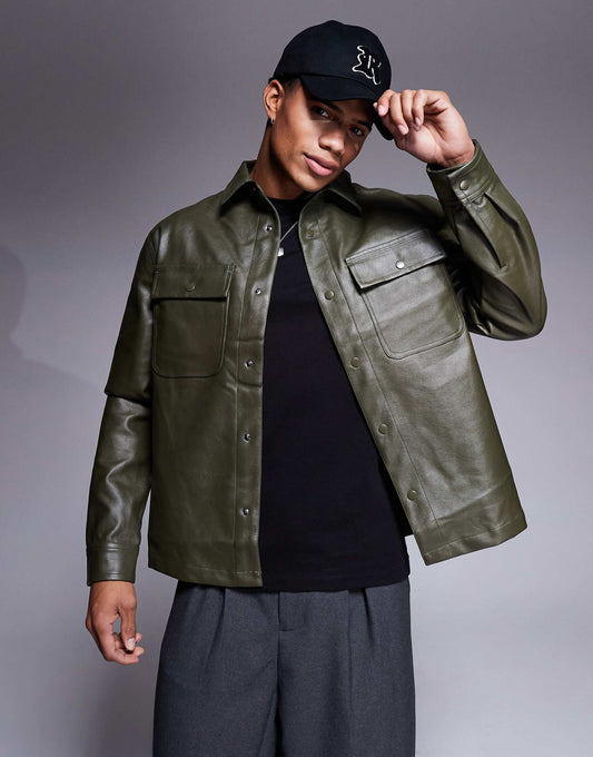 Pu Overshirt