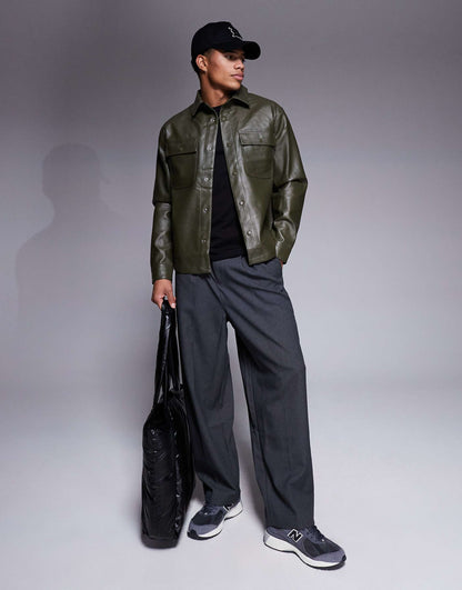 Pu Overshirt