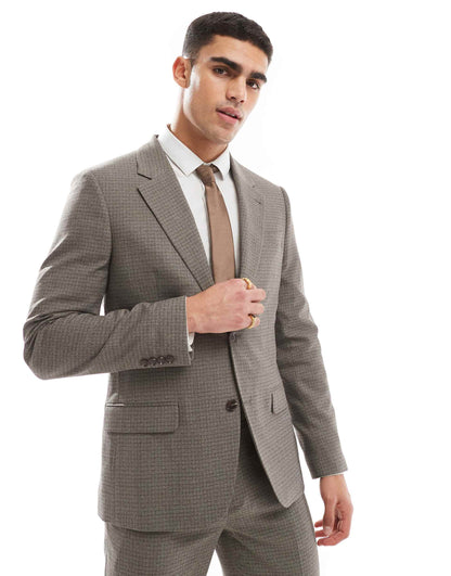 Single Breasted Suit Jacket