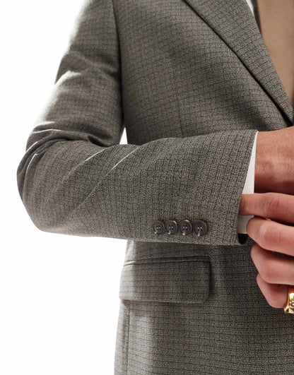 Single Breasted Suit Jacket