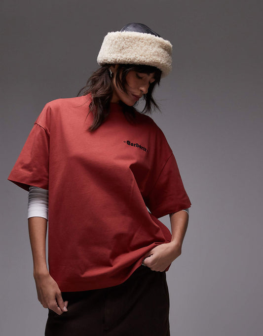 Oversized T-Shirt With Chest Logo