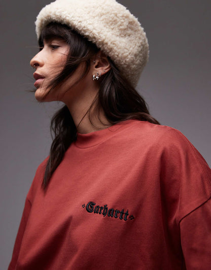 Oversized T-Shirt With Chest Logo