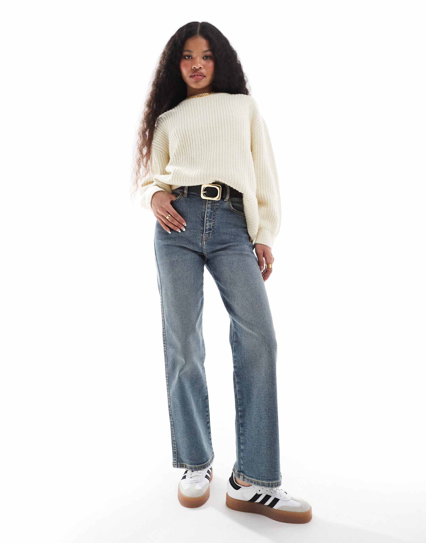 Petite Moxy Straight Leg Jeans