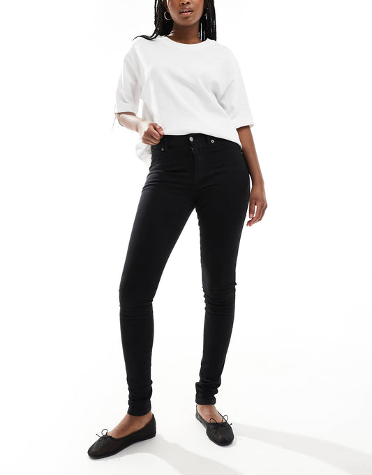 Plenty Mid Waist Skinny Fit Jeans