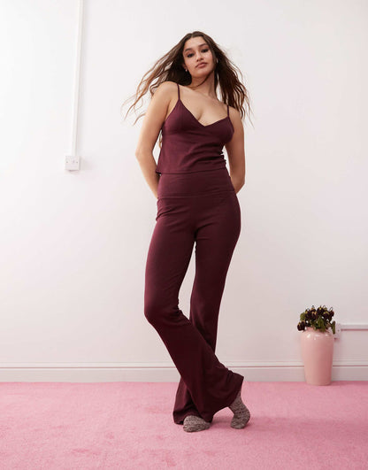 Mix And Match Flare Jersey Pyjama