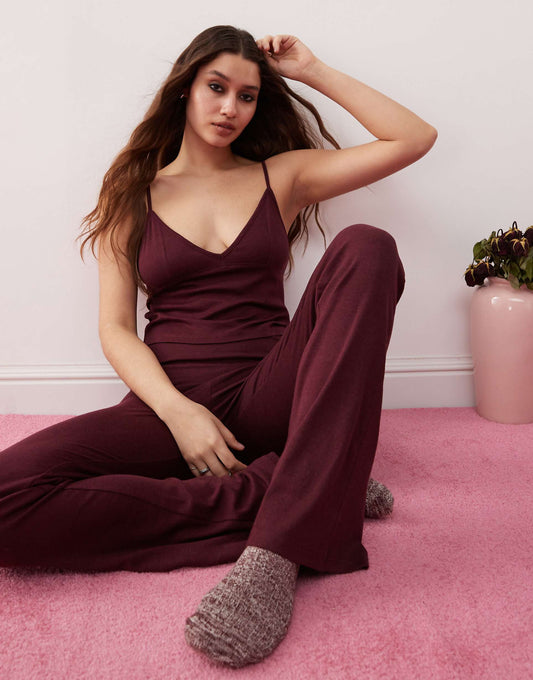 Mix And Match Flare Jersey Pyjama