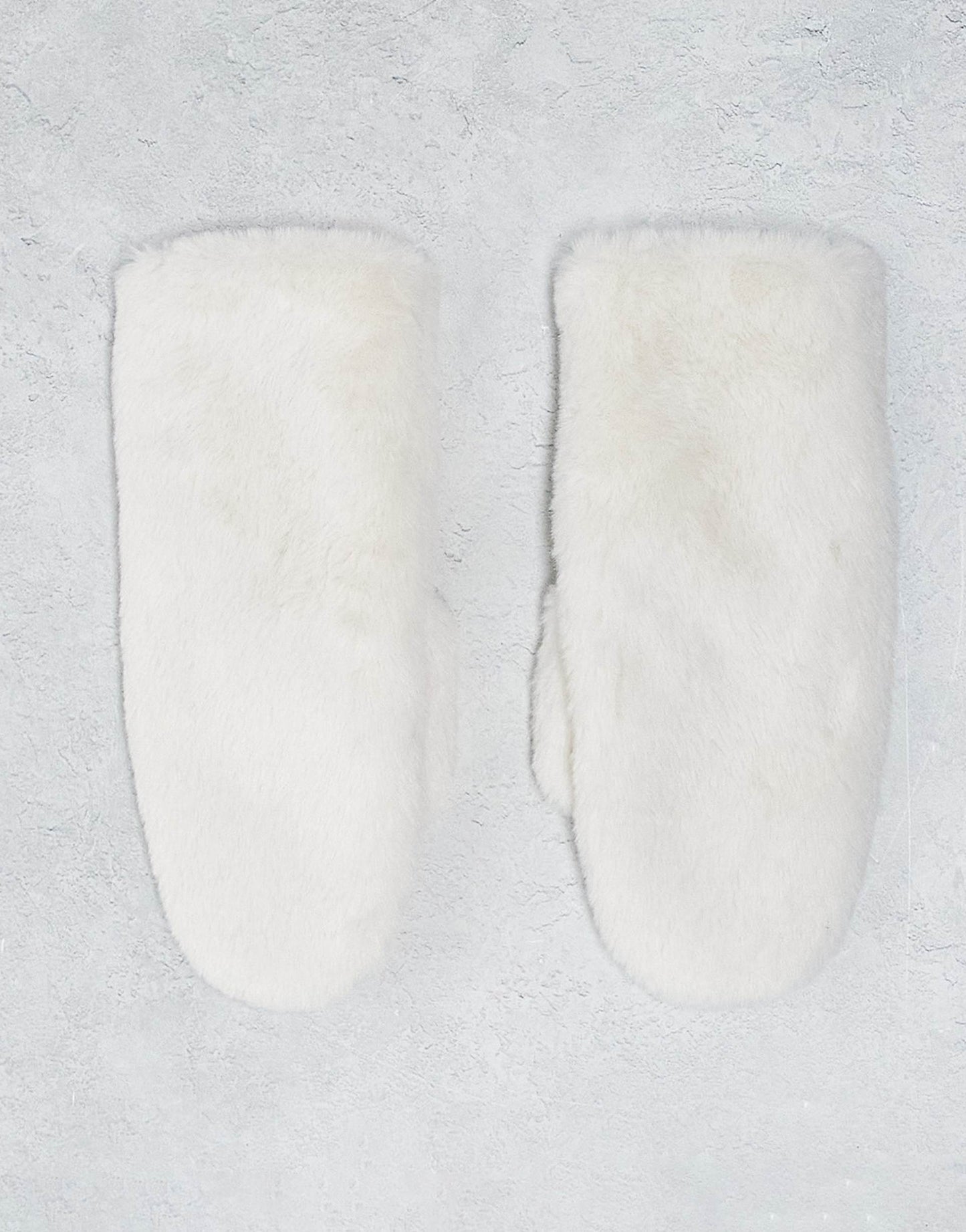 Faux Fur Mittens