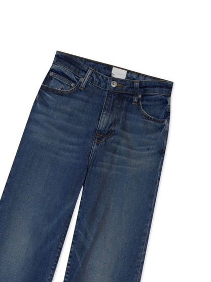Liam High-Waisted Straight-Leg Jeans