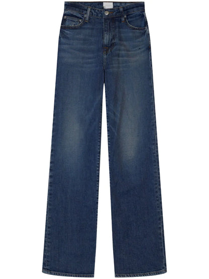 Liam High-Waisted Straight-Leg Jeans