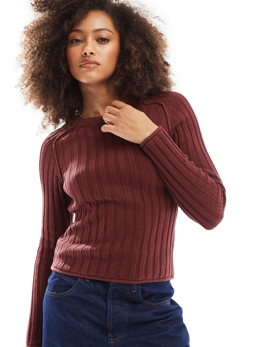 Ribbed Knit Jumper