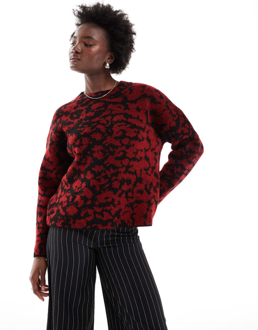 Crew Neck Knitted Jumper