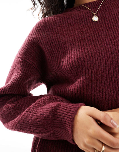 Fluffy Knit Boxy Jumper