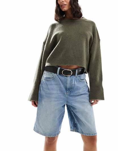 Super Baggy Denim Jort