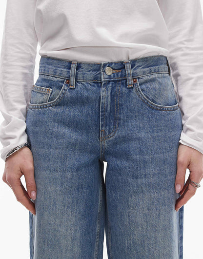 Petite Cinch Low Rise Relaxed Jean