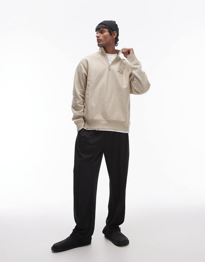 Half Zip American Script Sweatshirt