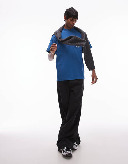 Short Sleeve Fragments Pocket T-Shirt
