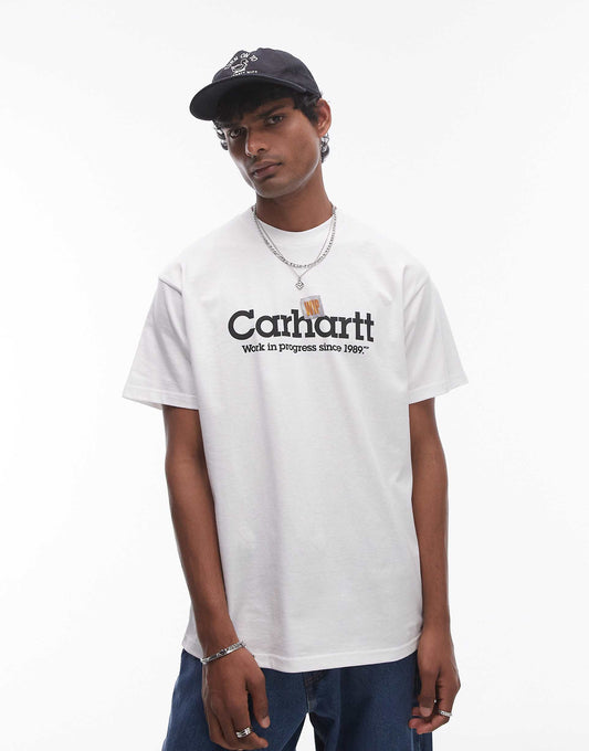 Short Sleeve Label Script T-Shirt