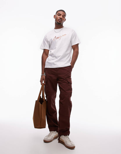 Short Sleeve Drip Script T-Shirt