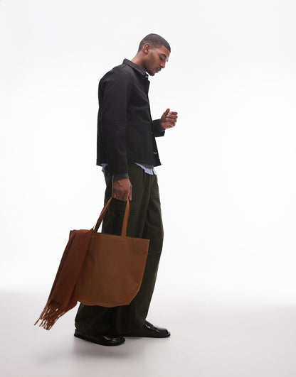 Heavy Twill Workwear Overshirt