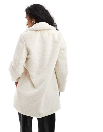 Soft Faux Fur Coat