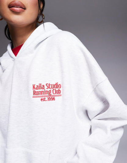 Studio Oversized Running Club Hoodie Co-Ord