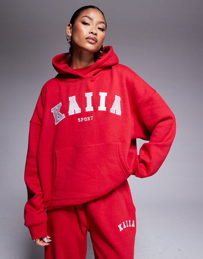 Sport Embroidered Logo Hoodie Co-Ord