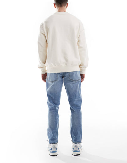Stretch Tapered Jeans