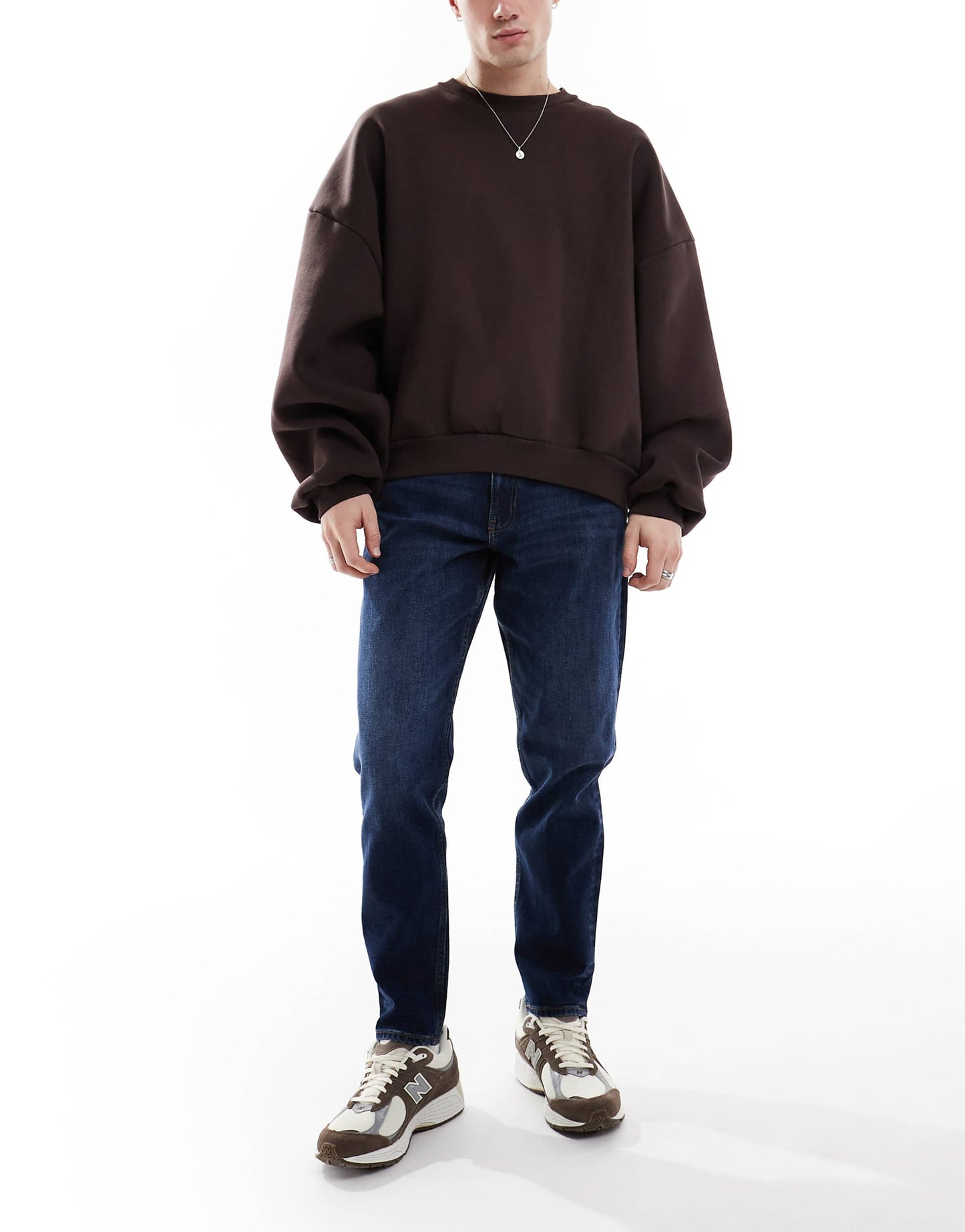 Stretch Tapered Jeans