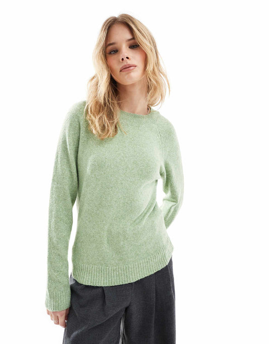 Round Neck Knitted Jumper