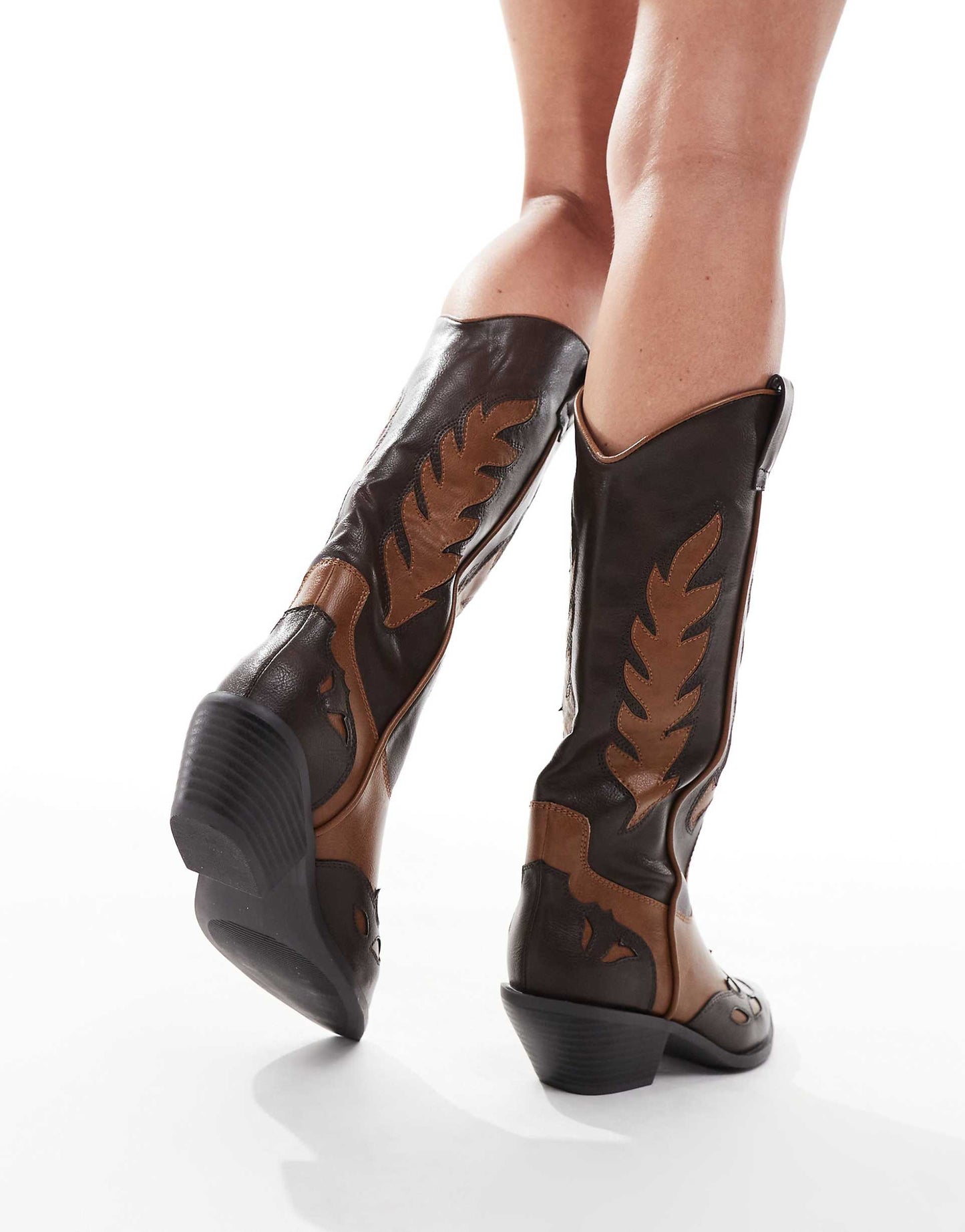 Lexus Colourblock Western Boots