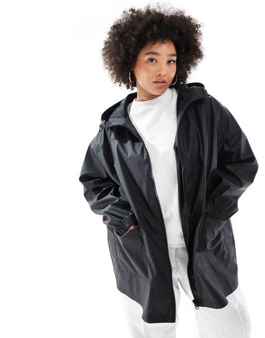 Curve Rubberised Rain Coat