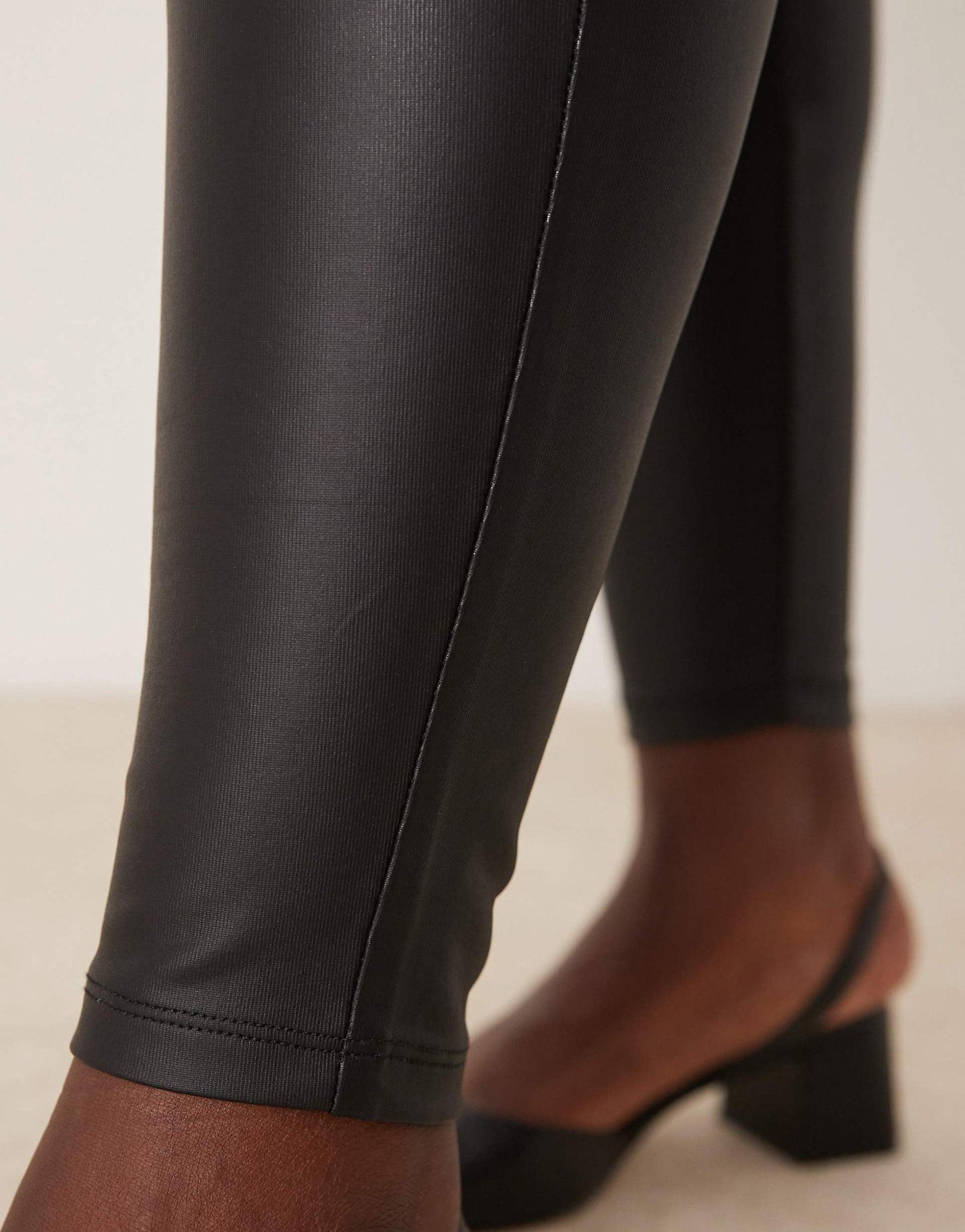 Curve Wet Look Leggings