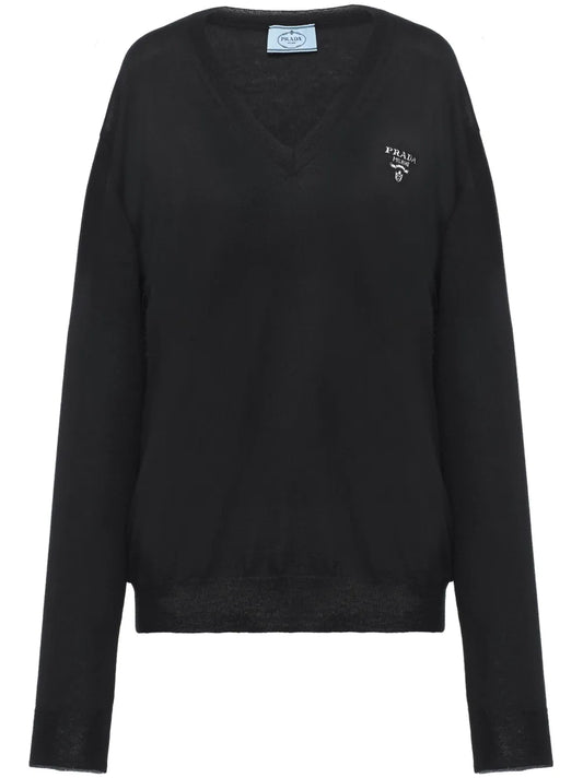 V-Neck Cashmere Jumper