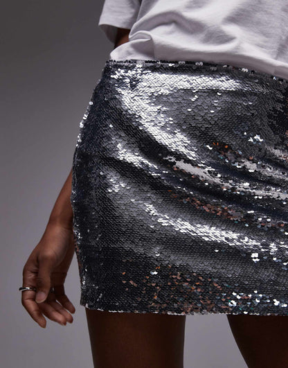 Sequin Skirt