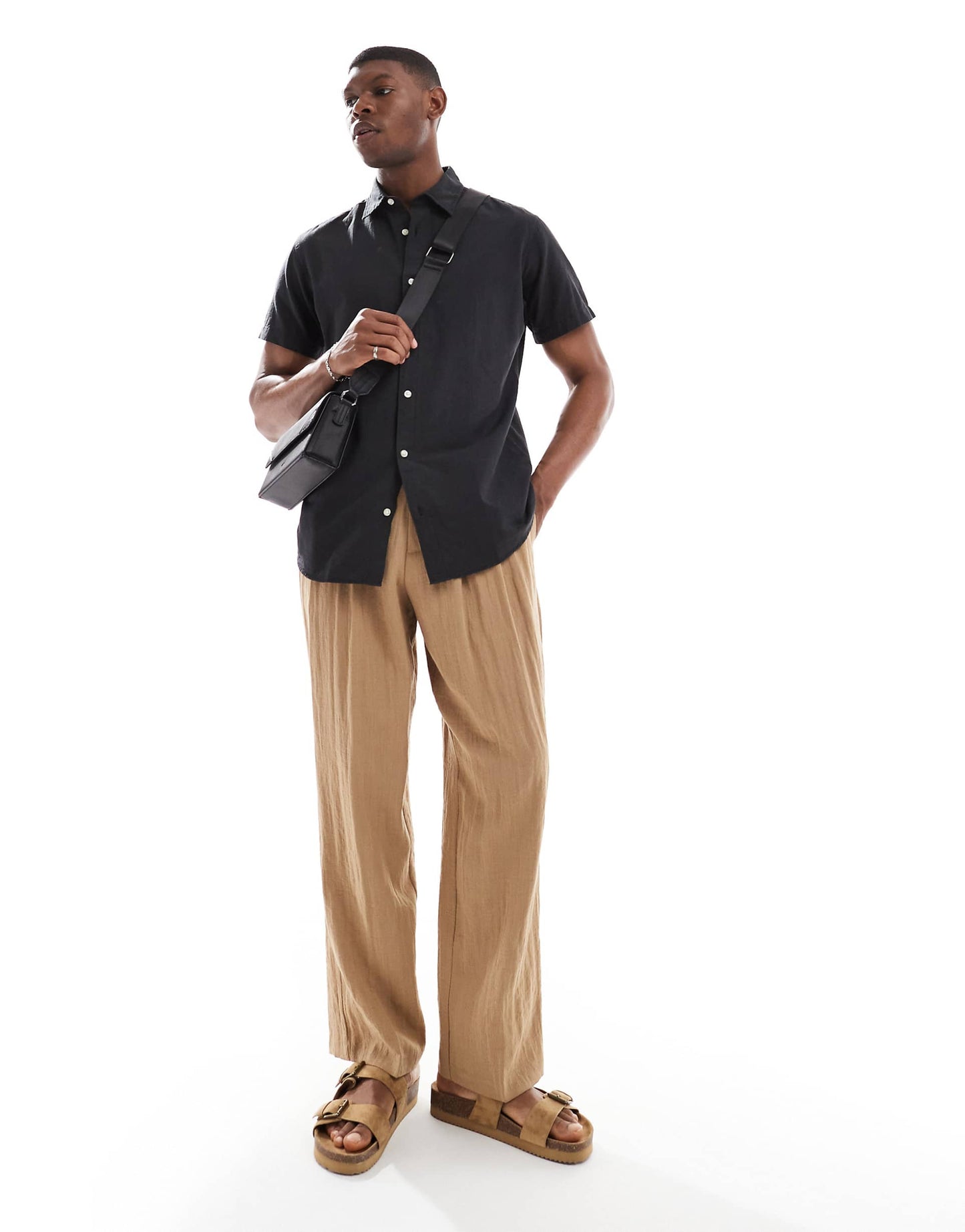 Linen Short Sleeved Shirt