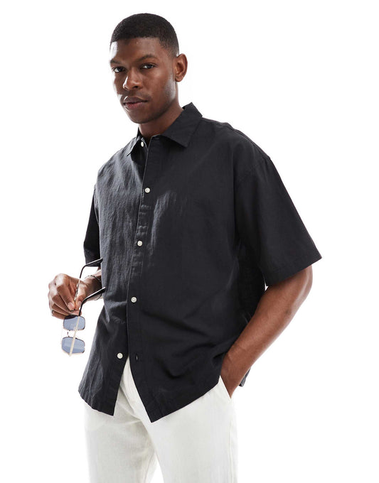 Oversized Linen Shirt